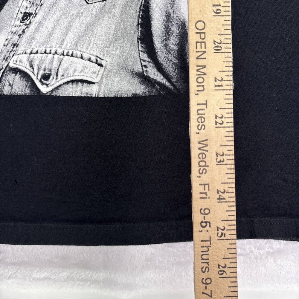 Dolly Parton Womens Black Cotton Tshirt-Size L (42-44)-Portrait - Picture 4 of 7